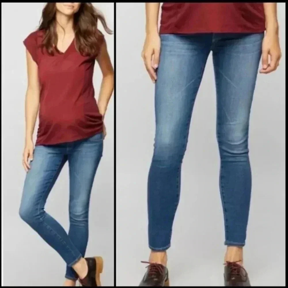 Ag Adriano Goldschmied Maternity Skinny Jeans with Secret Fit Belly